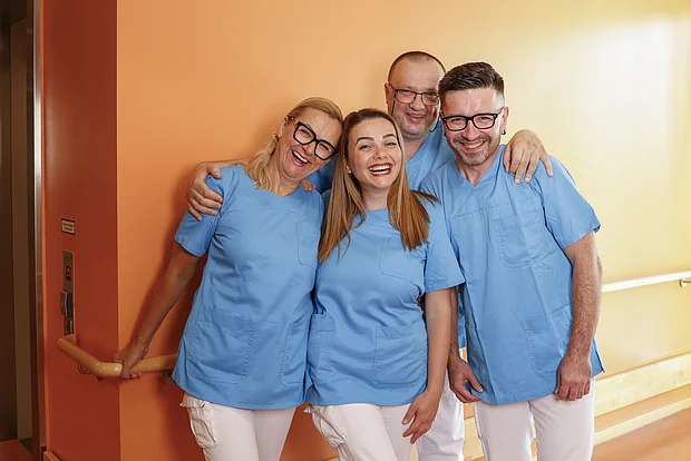 Team aus Pflegekräften
