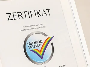 Ein Zertifikatsblatt